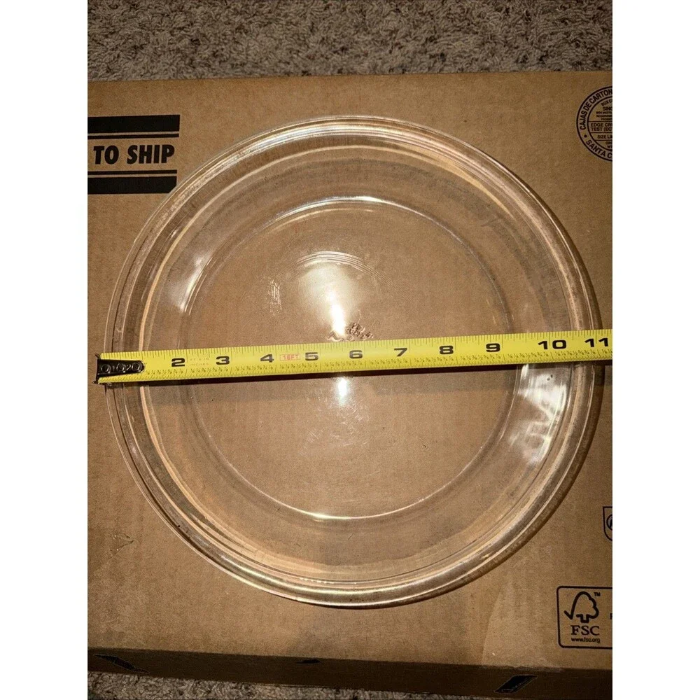 Pyrex Vintage Glass 10” Pie Dish BB-5